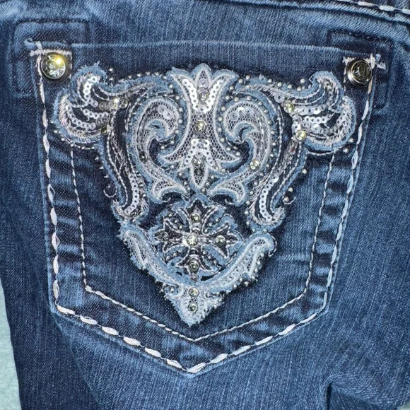 Women's Miss Me Skinny Jeans Size 27 Blue - Picture 8 of 8